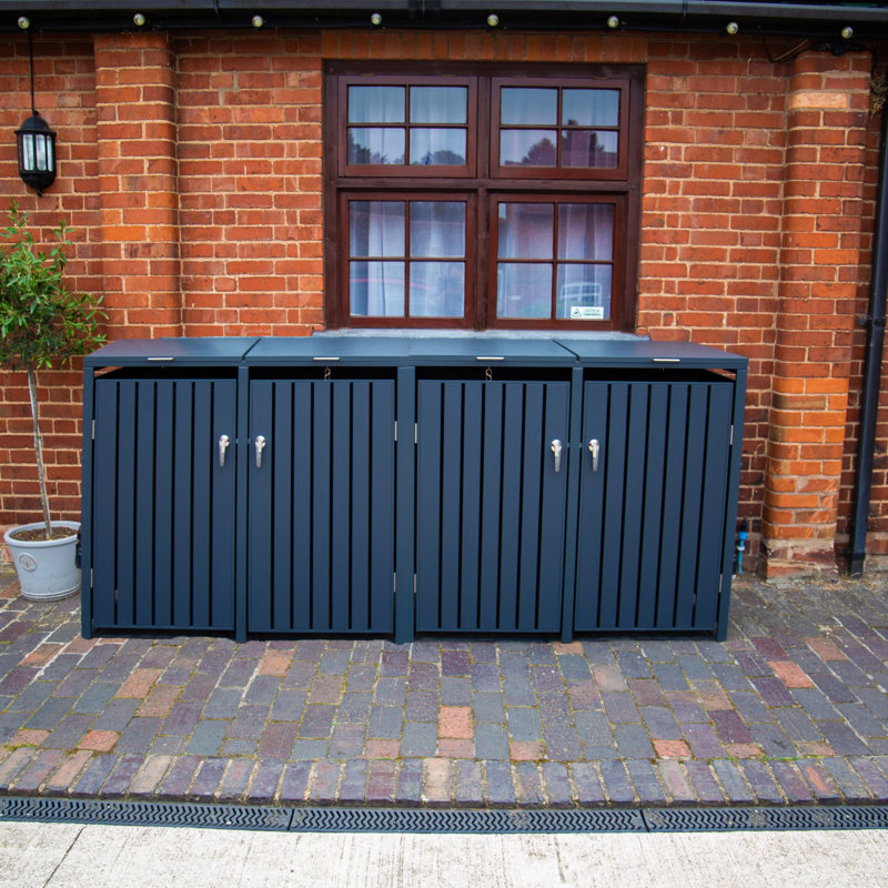 Wheelie Bin Covers Bin Store, Anthracite