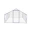 Poulailler extérieur en métal grand espace 20 * 10 * 6 pi 3 unités pour une utilisation en extérieur à la ferme-119747677-119747679
