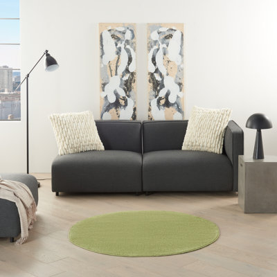 Tapis vert intérieur / extérieur Nourison Essentials