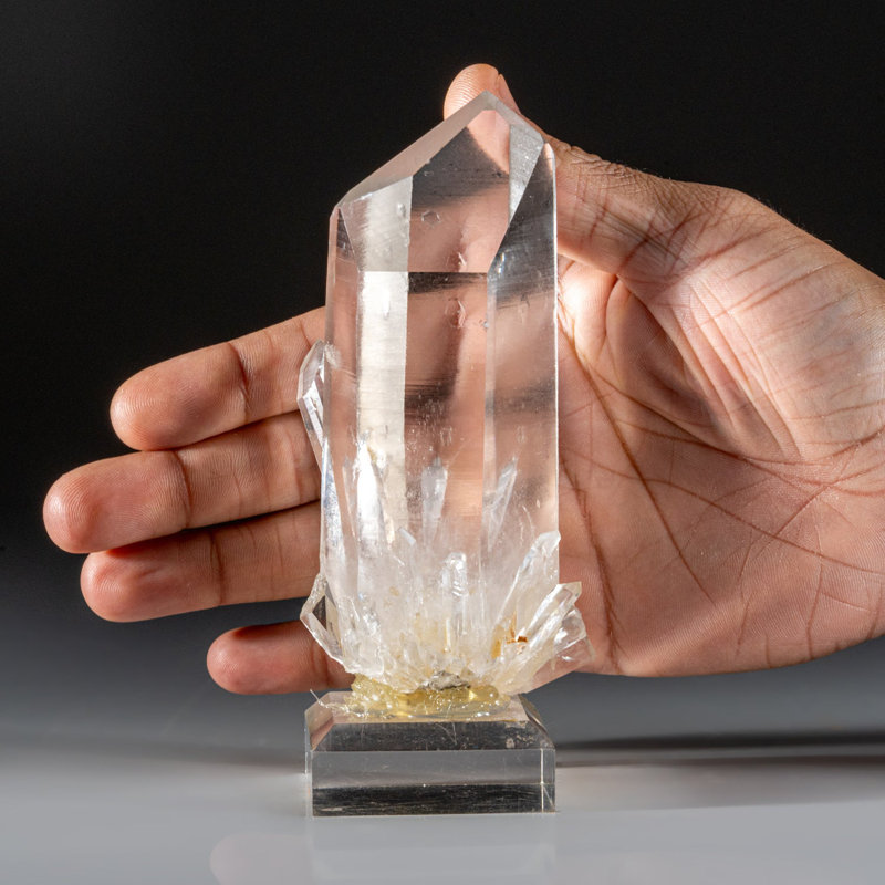Quartz Point from Diamantina, Minas Gerais, Brazil