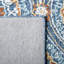 Tapis en laine / coton touffeté à la main Muhsin bleu marine / jaune-1512967354