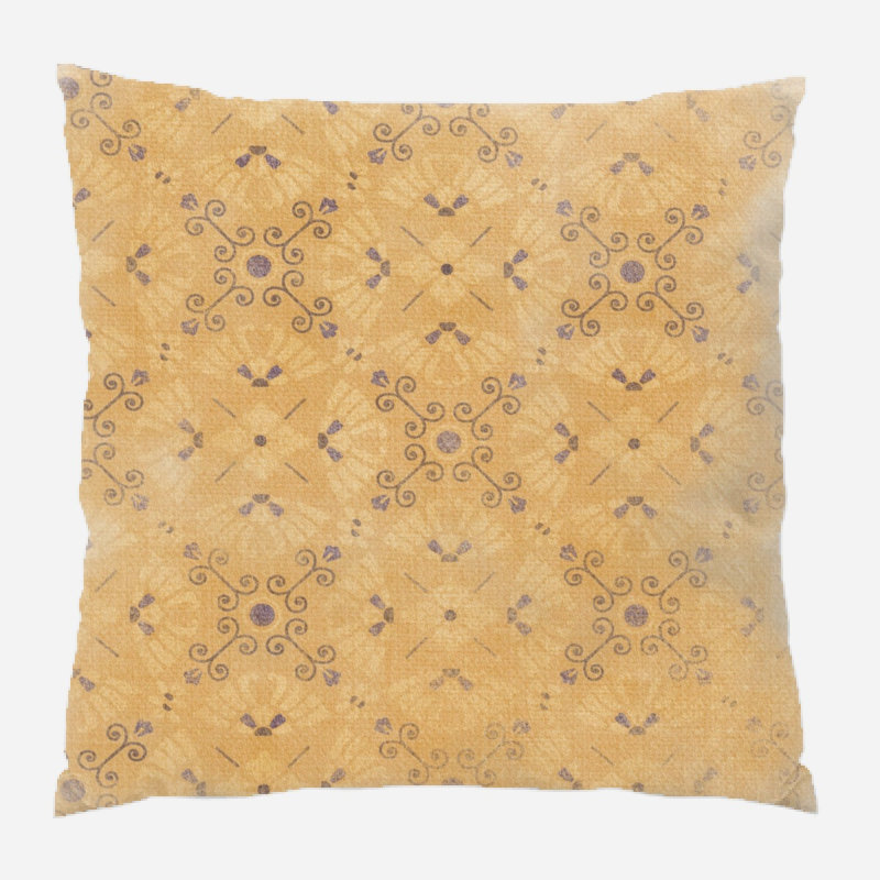 Housse et insert de coussin carré Meaney, Microsuède, Intérieur