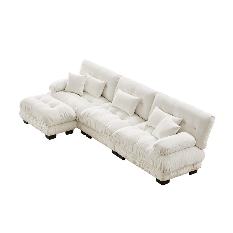 Canapé modulaire Luxury, H 30,05 po x l 30,22 po x P 30,07 po, 3
