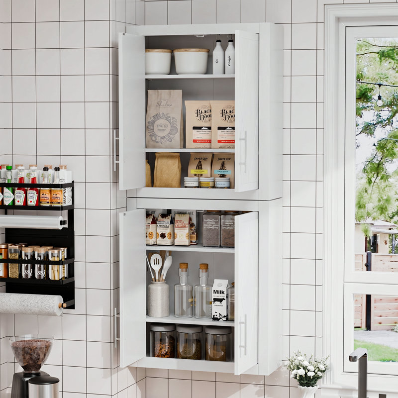 Armoire de cuisine murale 26 po H avec tablettes réglables, 44" W x 26" H