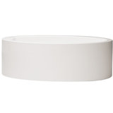 Aubry 60'' L Freestanding Soaking Bathtub
