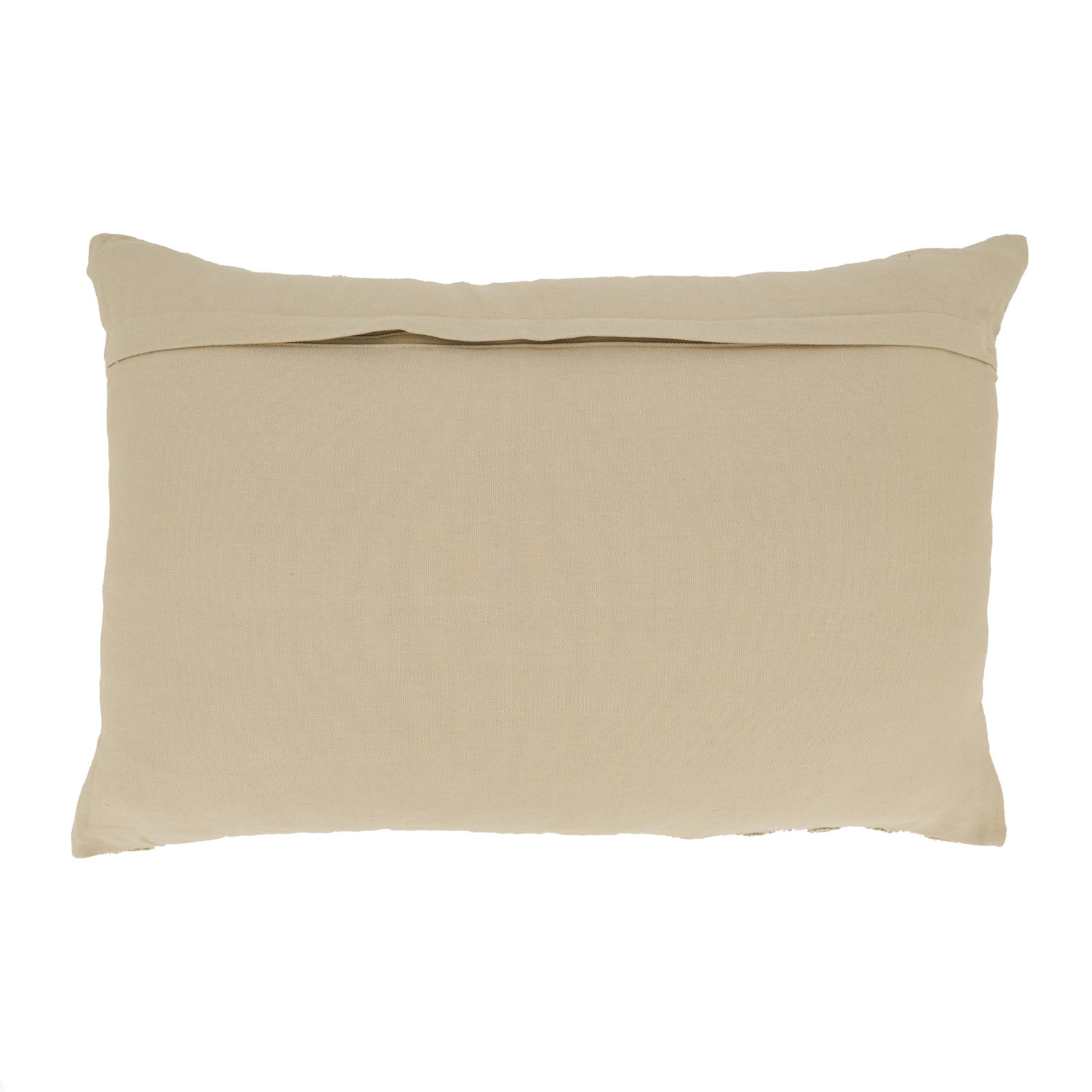 Textured Waffle Weave Pillow, Polyester, Ivory