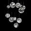 Quest 13 Light Crystal LED Multi-Light Pendant-1848105411