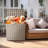 Olilawn 30 Gallons Outdoor Multipurpose Plastic Deck Box, can be used to store Halloween items, can be placed in any corner of the house, convenient storage-97959615