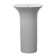 Barclay 18'' White Fireclay Oval Bathroom Sink with Overflow