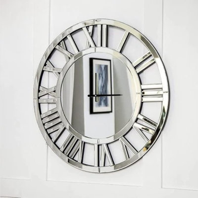 Glass Wall Clock