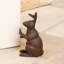 Heavyweight Rabbit Cast Iron Door Wedge