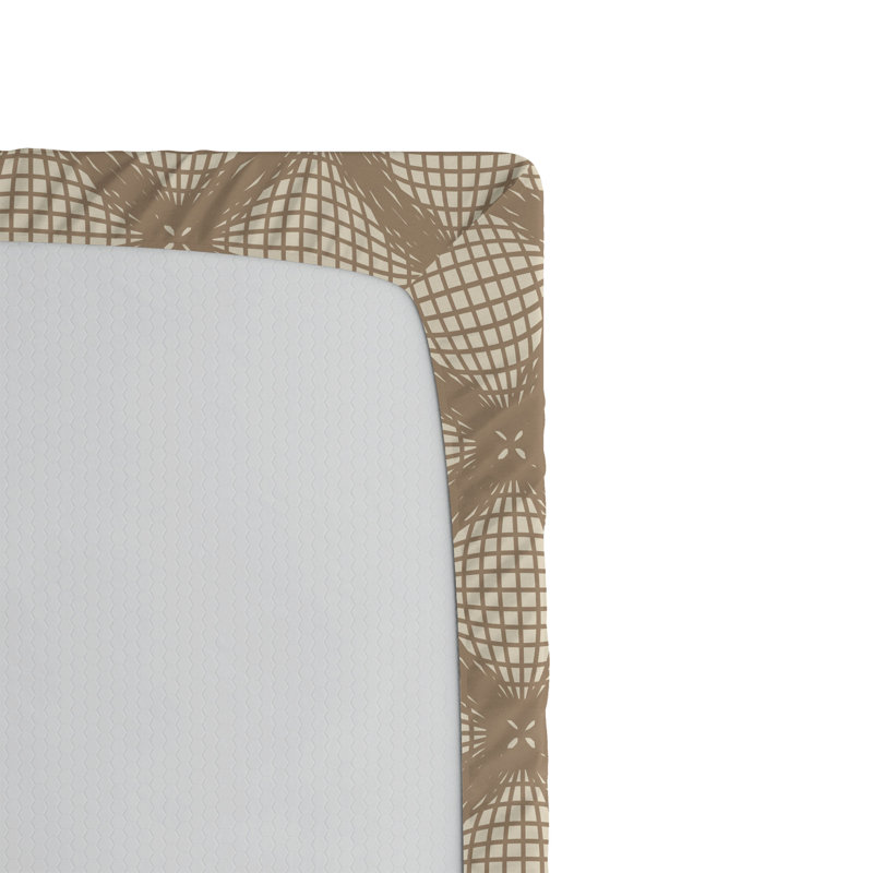 Drap-housse à motif géométrique Ambesonne