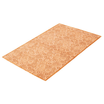 One-of-a-Kind 3'9" X 5'9" New Age Wool Area Rug in Ivory
