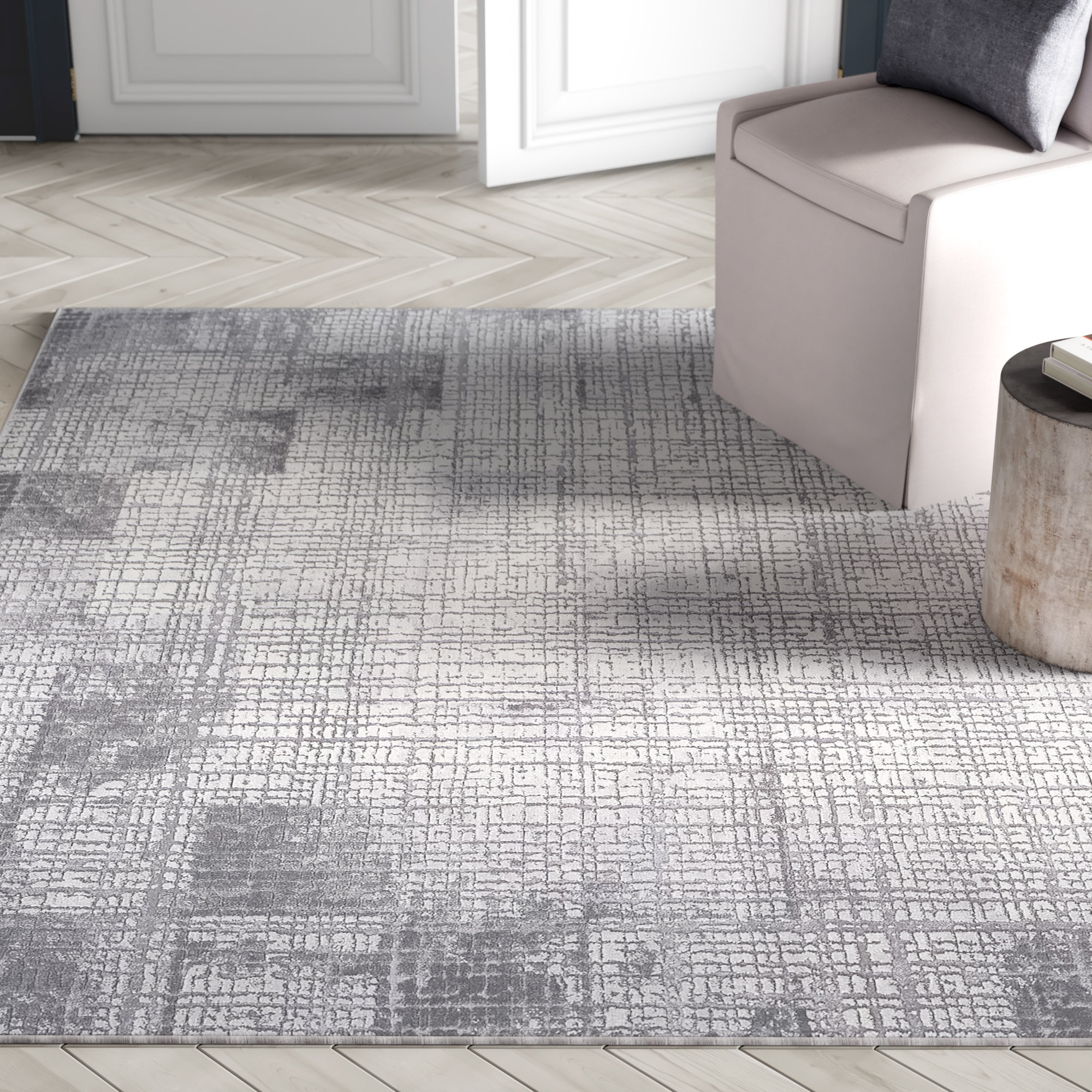 Greyleigh™ Bridgeton Abstract Cream Area Rug & Reviews | Wayfair