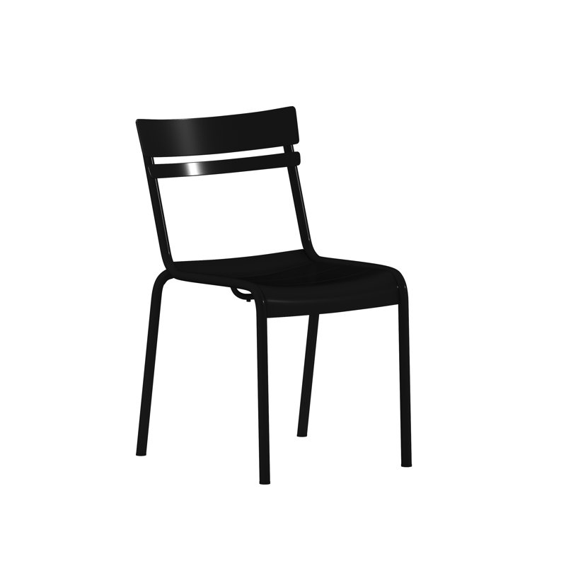 Chaise de salle à manger Merrymount, Noir, 4
