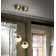 Bandit 1 - Light Chrome LED Cluster Pendant