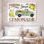 Plaque murale «Lemonade Stand I»-1834448260
