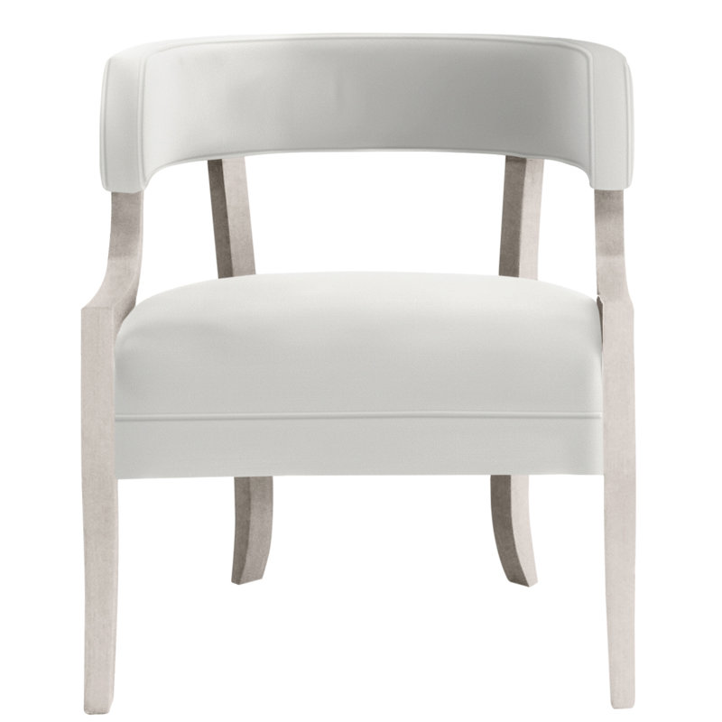 Thom Filicia Home 25"Otisco Chair, Dove Gray, Tommy Snow