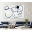 «Midblue I», reproduction d'art sur toile géante 72 po x 48 po-59885031