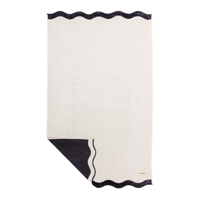Beach Towel, Rivie White