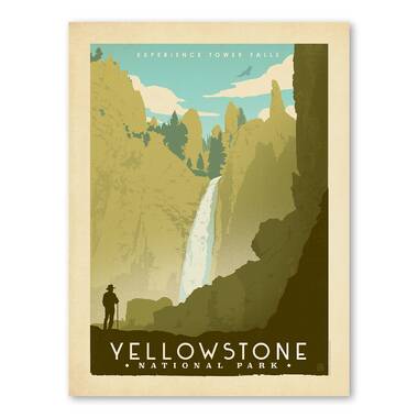Ignacita 5 Pieces Wall Art Old Faithful Yellowstone National Park by Anderson Design Group Trinx Format: Paper