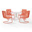 Ensemble repas d'extérieur rond 5 pièces Huntingburg-680106331