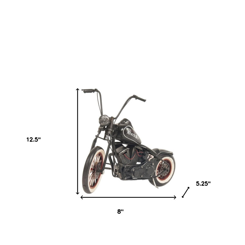 Sculpture de moto Hardcut 67 Chopper