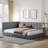 Full Size Velvet Upholstered Daybed/Sofa Bed Frame