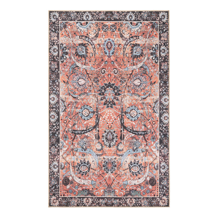 Maysn Performance Chenille Floral Indoor Rug