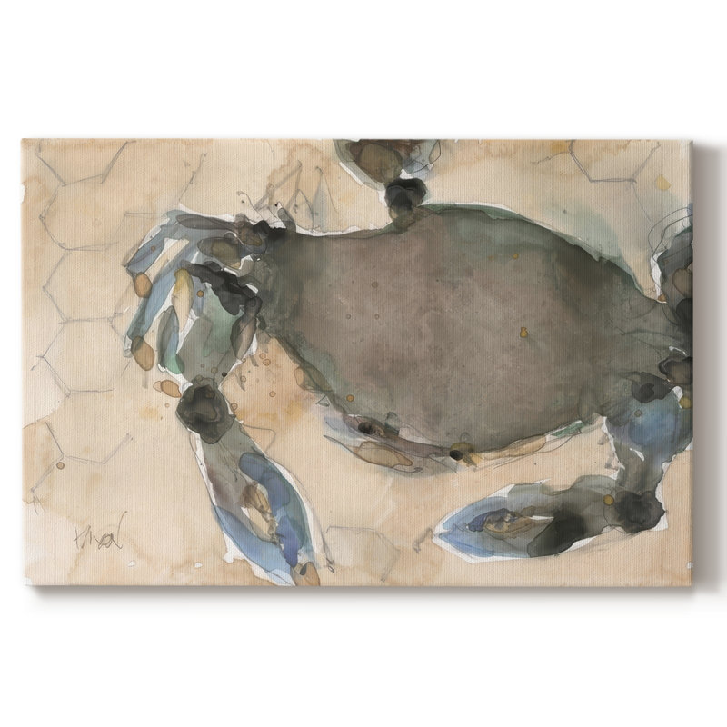 Le crabe du Maryland II - Cavas enveloppés de galerie, 18 x 27
