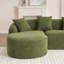 Canapé modulaire en L Chenille-774777325