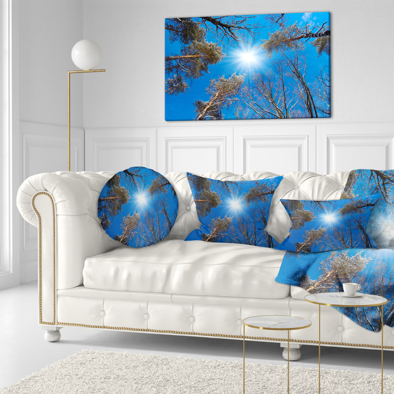 Coussin lombaire à l’arbre du soleil