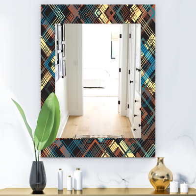 Glass Frame Mirror