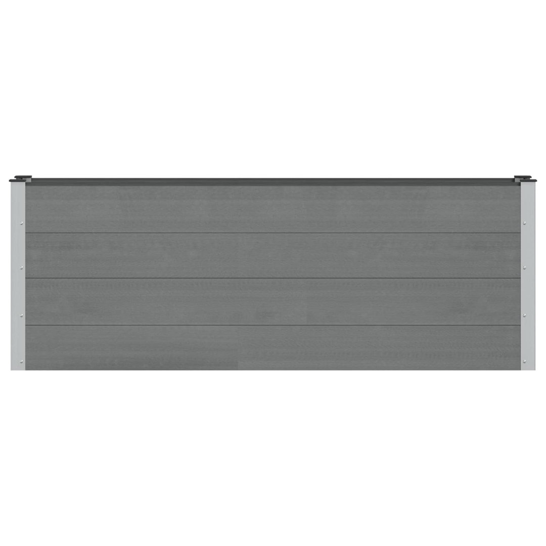 Garden Raised Bed WPC And Aluminium Planter Box Container Outdoor Patio