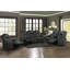Fauteuil inclinable électrique avec porte-gobelets, noir-2033516309
