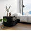 Ensemble de 2 tables de chevet en bois massif, table de chevet avec 2 tiroirs, sans poignées, table de bout de canapé pour le salon, chambres à coucher-126778755-126778748