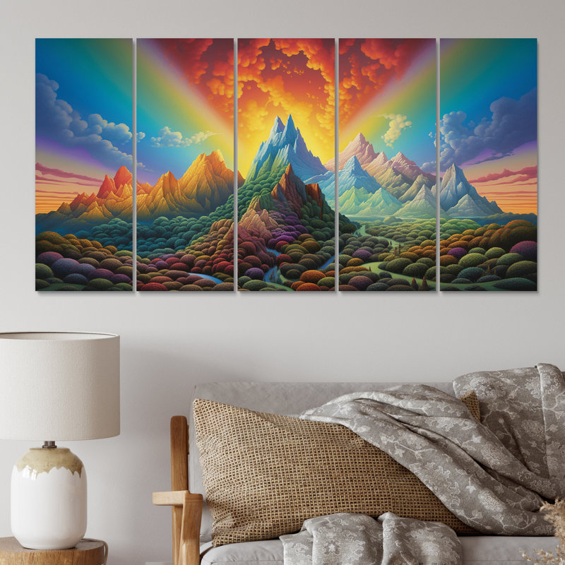 Montagnes Conscience Rainbow Awakenings