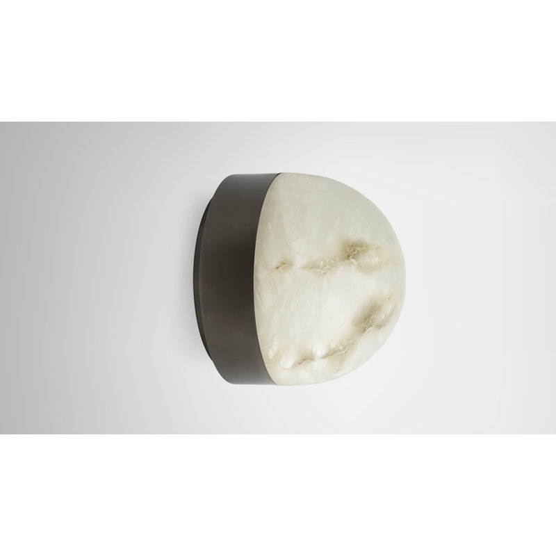 Lucid Flush Mounted Sconce, Bronze