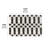 Checker Black Stone Quick Drying Mat