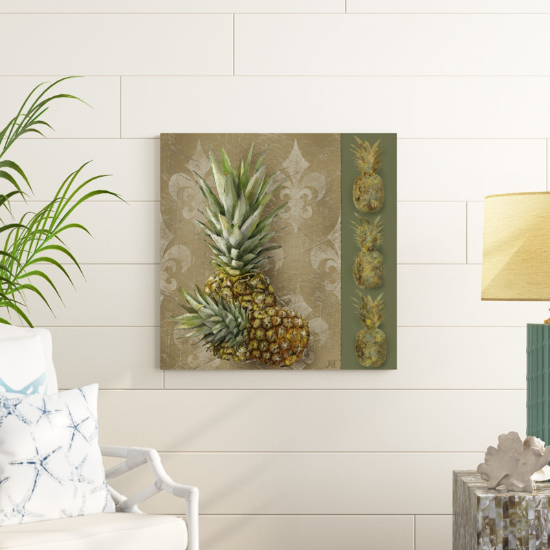 Ananas Welcome II, H 30 po x l 30 po x P 1,25 po