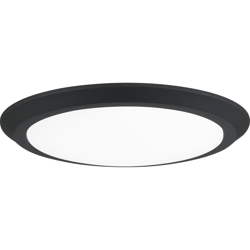 Airianna Acrylic LED Flush Mount, 2" H x 16" W x 16" D