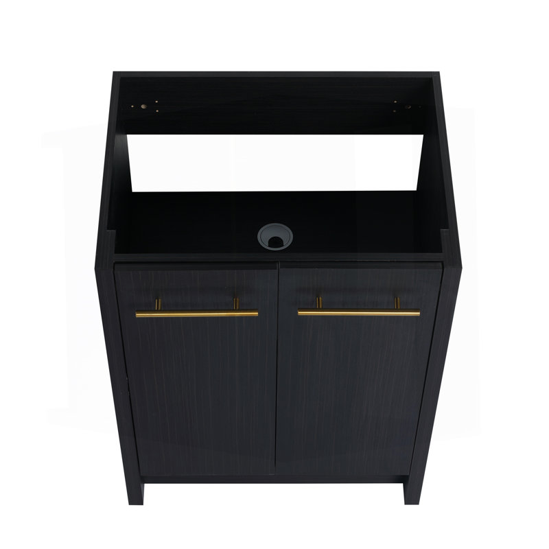 Meuble-lavabo autoportant 24 po (sans lavabo supérieur)