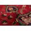Tapis bordeaux rétro Kayseri 2 pi 6 po x 8 pi 11 po
