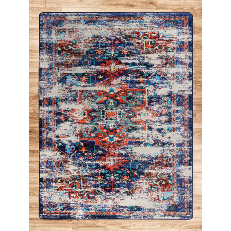 Dorleus Oriental Indoor Rug, Round 8'