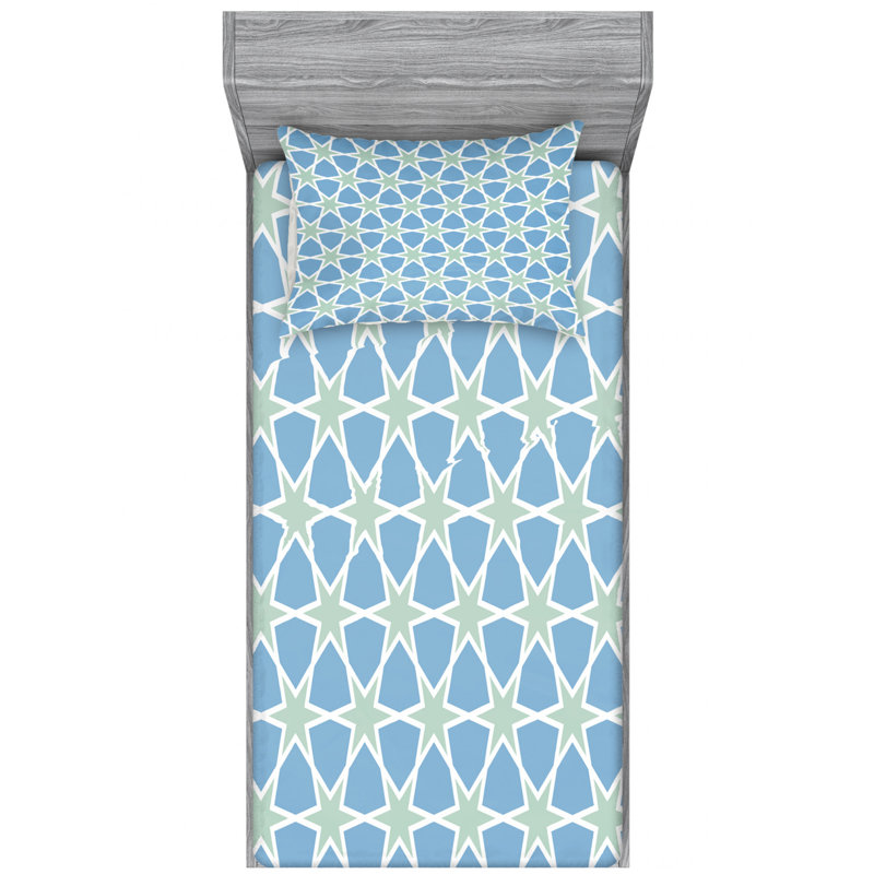 Microfiber Sheet Set, Twin XL Sheet Set with Fitted Sheet