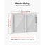 Fenêtre de service en alliage d'aluminium de 48 po x 36 po Concession-131511733