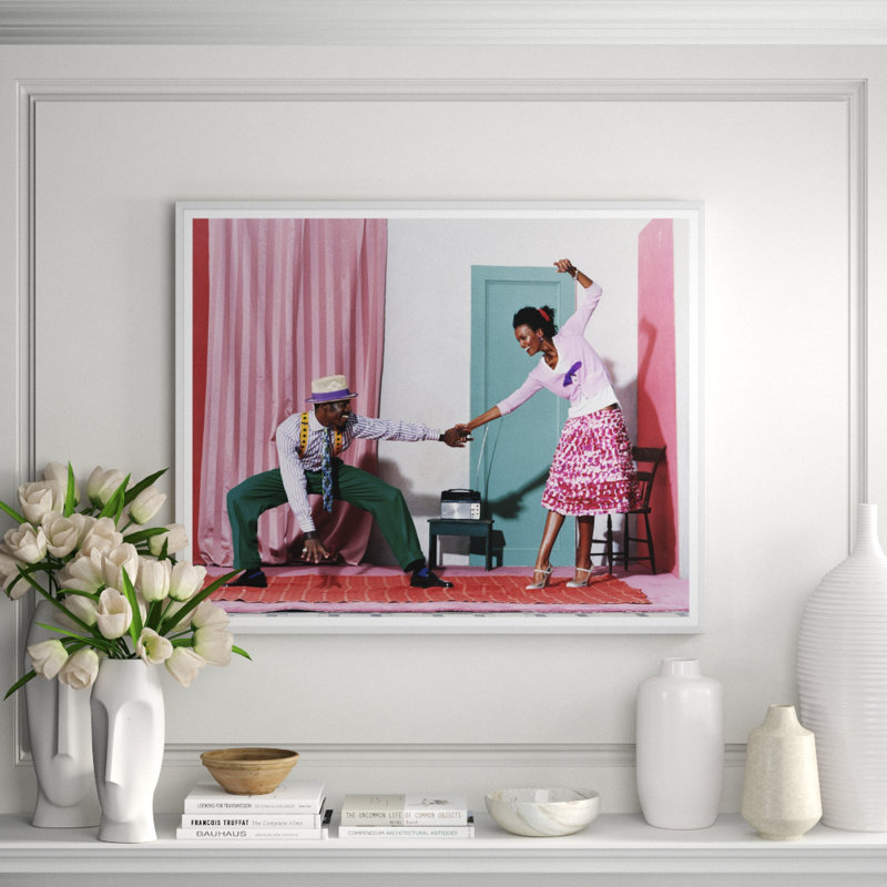 Pair Dancing Print by Arthur Elgort