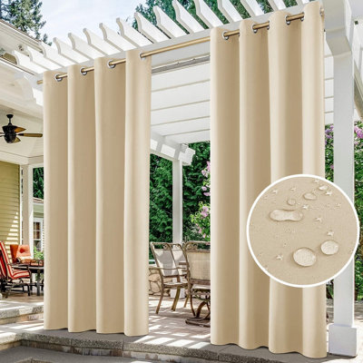 Outdoor Blackout Curtain Pair