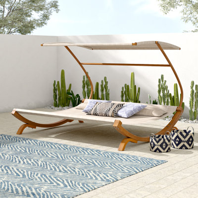Decambra 81.5'' Wide Curved Patio Daybed