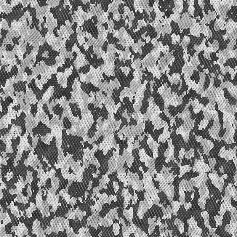 Tapis gris Power Loom, Carré 3 pi